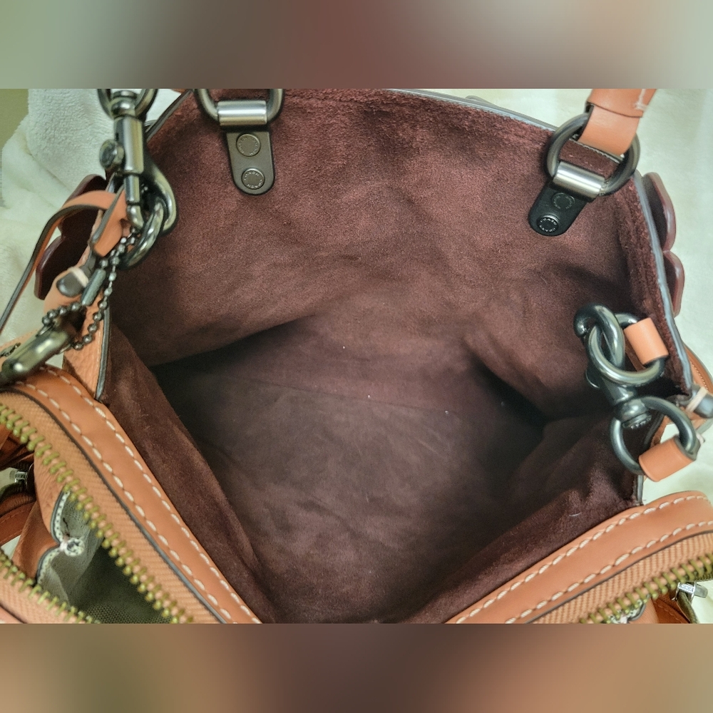 COACH ROGUE 30 TEA ROSE IN MELON - Picture 12 of 15